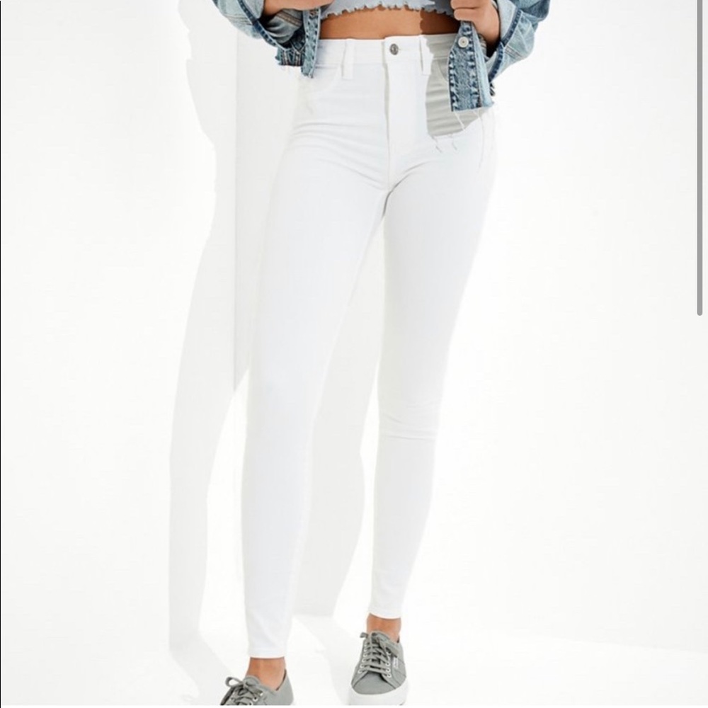 American eagle outfitters skinny high rise next level stretch jeans